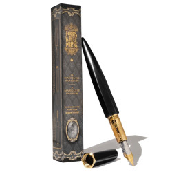 Aluminium Marquise Fountain Pen - Ferris Wheel Press - Nevermore Noir, F