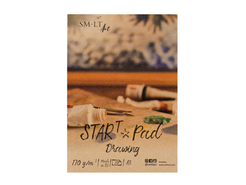 Start Drawing Sketch paper pad A5 - SM-LT - white, 170 g, 20 sheets
