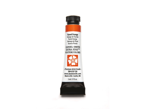 Extra Fine Watercolor paint - Daniel Smith - Pyrrol Orange, 5 ml