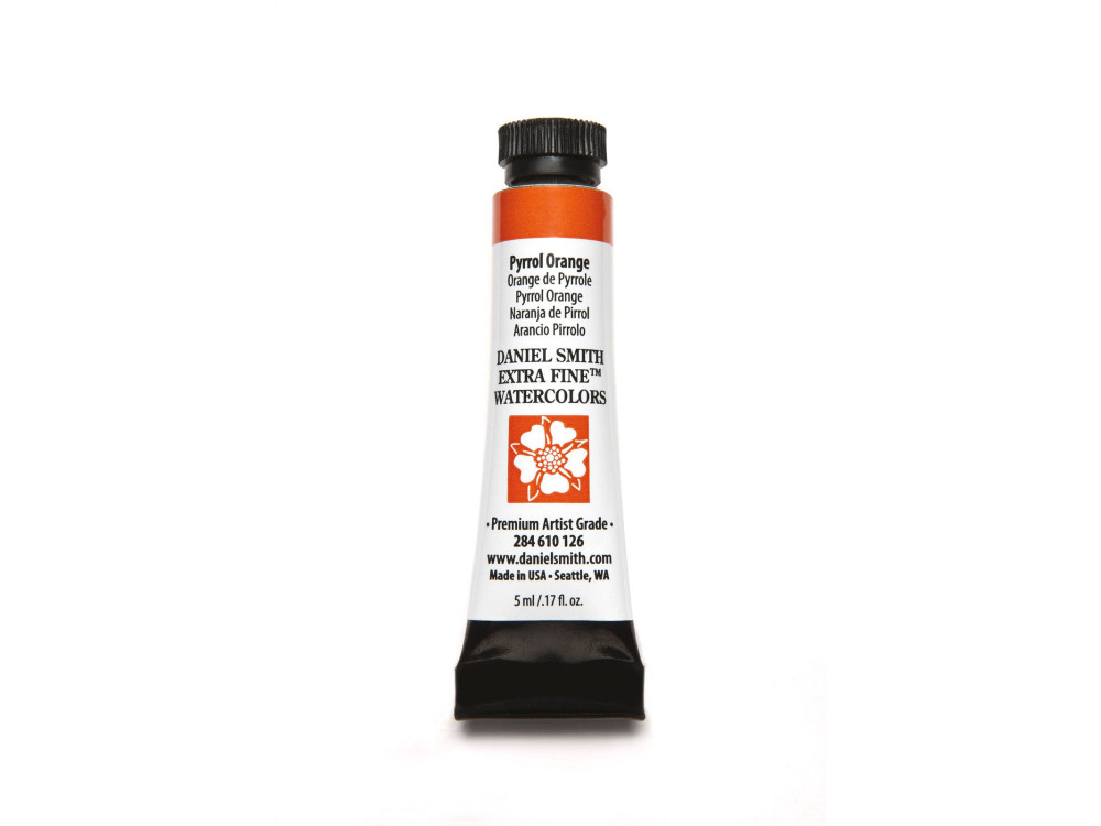 Farba akwarelowa Extra Fine - Daniel Smith - Pyrrol Orange, 5 ml