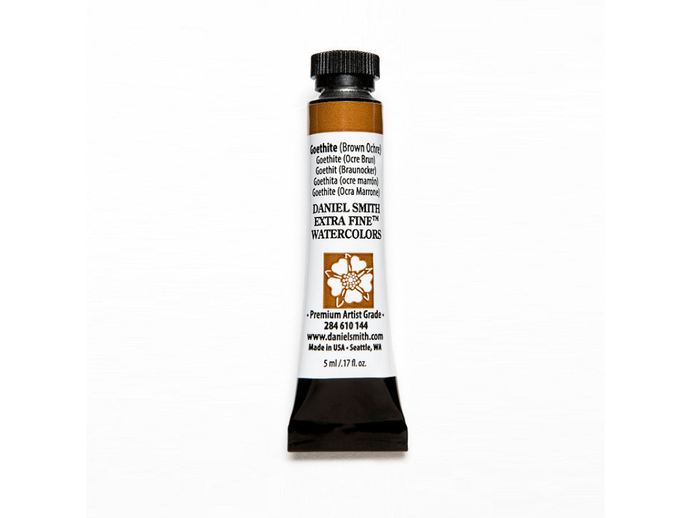 Extra Fine Watercolor paint - Daniel Smith - Goethite (Brown Ochre), 5 ml