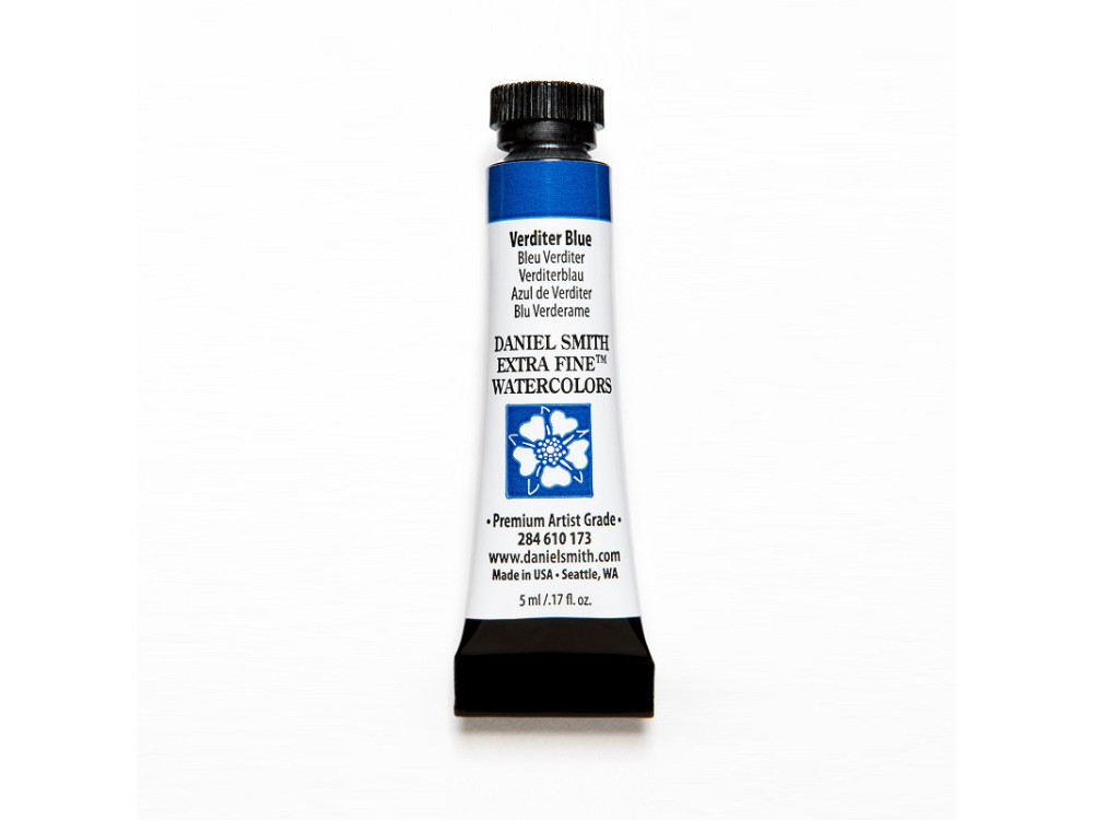 Extra Fine Watercolor paint - Daniel Smith - Verditer Blue, 5 ml