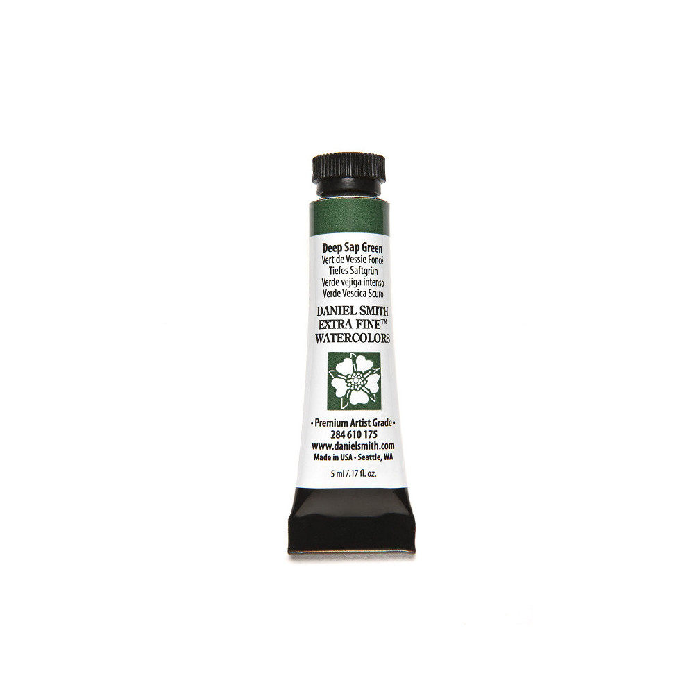 Extra Fine Watercolor paint - Daniel Smith - Deep Sap Green, 5 ml