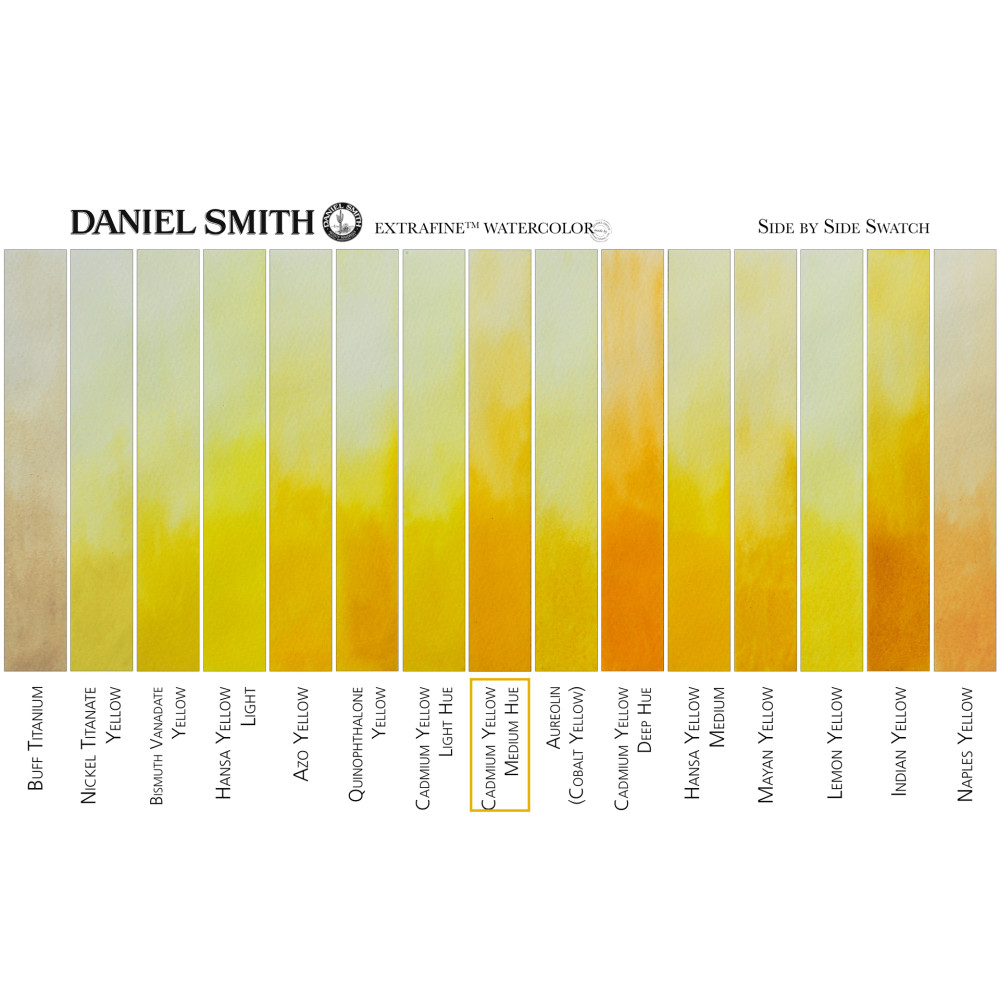 Farba akwarelowa Extra Fine - Daniel Smith - Cadmium Yellow Medium Hue, 5 ml
