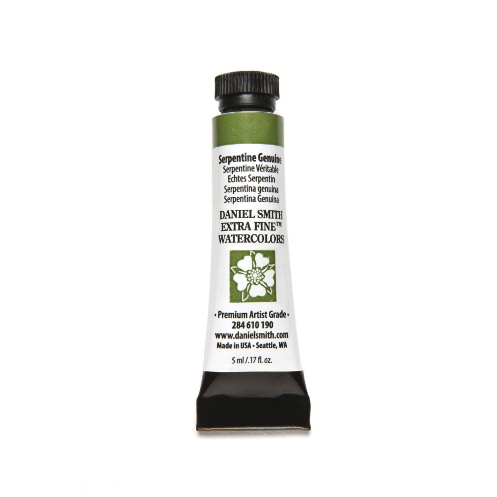 Extra Fine PrimaTek Watercolor paint - Daniel Smith - Serpentine Genuine, 5 ml
