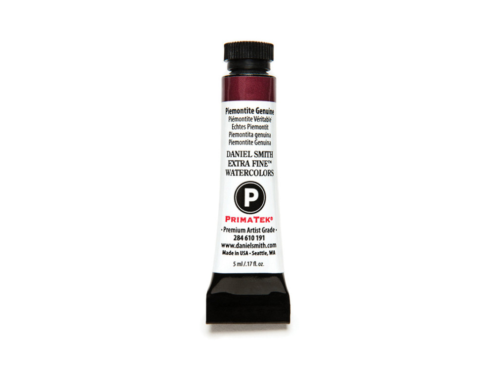 Extra Fine PrimaTek Watercolor paint - Daniel Smith - Piemontite Genuine, 5 ml