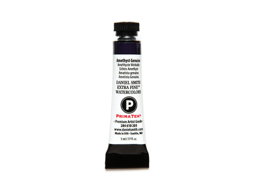 Extra Fine PrimaTek Watercolor paint - Daniel Smith - Amethyst Genuine, 5 ml