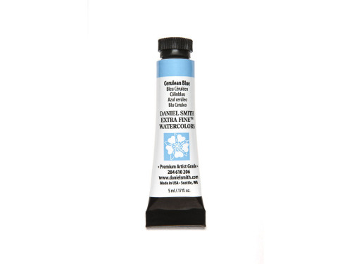 Extra Fine Watercolor paint - Daniel Smith - Cerulean Blue, 5 ml