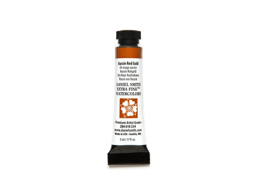 Extra Fine Watercolor paint - Daniel Smith - Aussie Red Gold, 5 ml