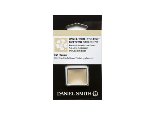 Extra Fine Watercolor paint half pan - Daniel Smith - Buff Titanium