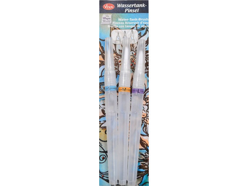 Waterbrush Tank Brush set - Viva Decor - 3 pcs.