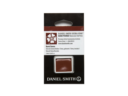 Farba akwarelowa Extra Fine w półkostce - Daniel Smith - Burnt Sienna