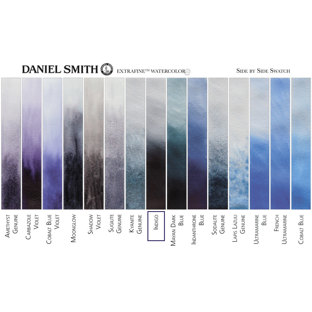 Farba akwarelowa Extra Fine w półkostce - Daniel Smith - Indigo
