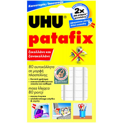 UHU patafix gluepads, 53g, 80 pcs