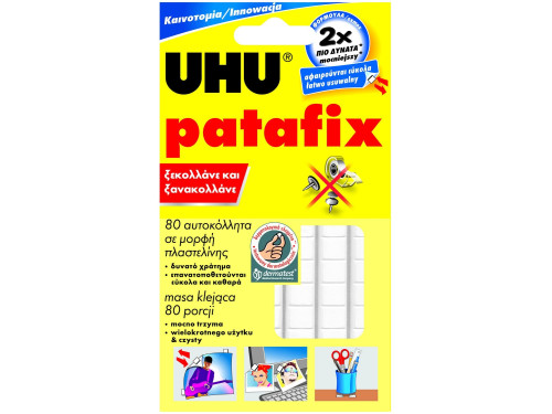 Masa mocująca Patafix - UHU - biała, 53 g