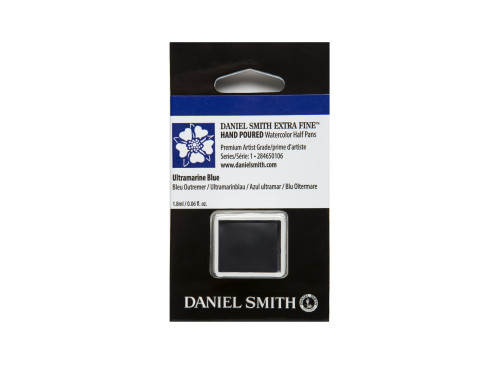 Extra Fine Watercolor paint half pan - Daniel Smith - Ultramarine Blue
