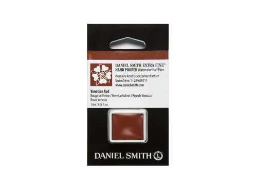 Extra Fine Watercolor paint half pan - Daniel Smith - Venetian Red
