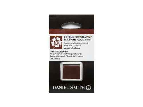 Extra Fine Watercolor paint half pan - Daniel Smith - Transparent Red Oxide
