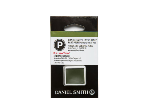Extra Fine PrimaTek Watercolor paint halfpan - Daniel Smith - Serpentine Genuine