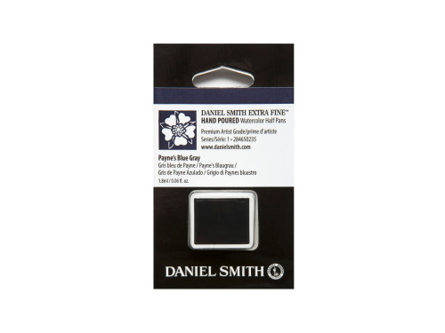 Extra Fine Watercolor paint half pan - Daniel Smith - Payne's Blue Gray