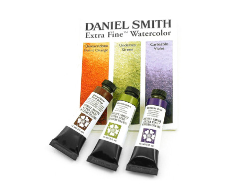 Extra Fine Watercolor paints Secondary set - Daniel Smith - 3 x 15 ml