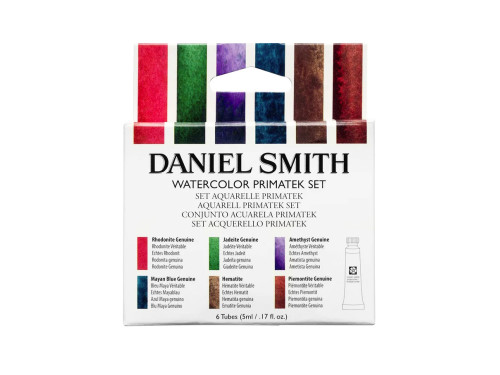 Extra Fine PrimaTek watercolor paints set  - Daniel Smith - 6 x 5 ml