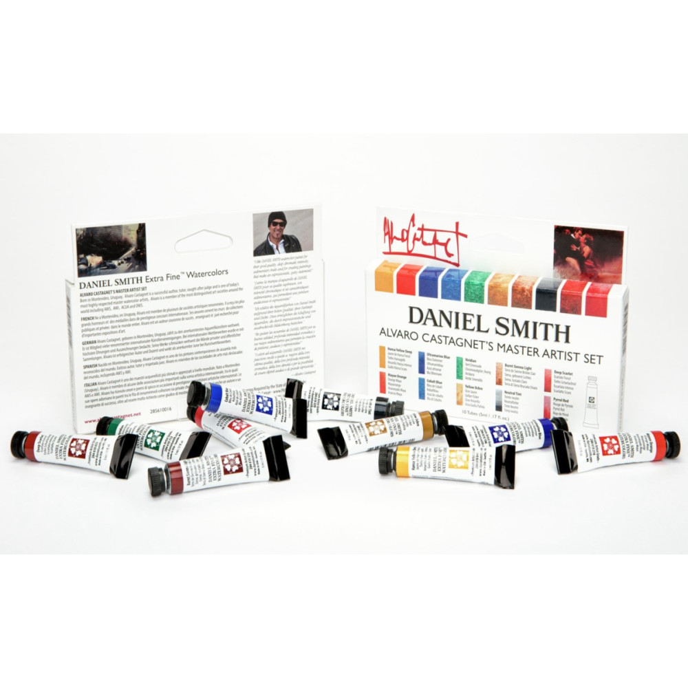 Extra Fine Watercolor paints Alvaro Castagnet's set - Daniel Smith - 10 x 5 ml