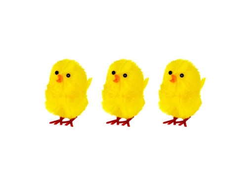 Easter chicks - 5 cm, 3 pcs.