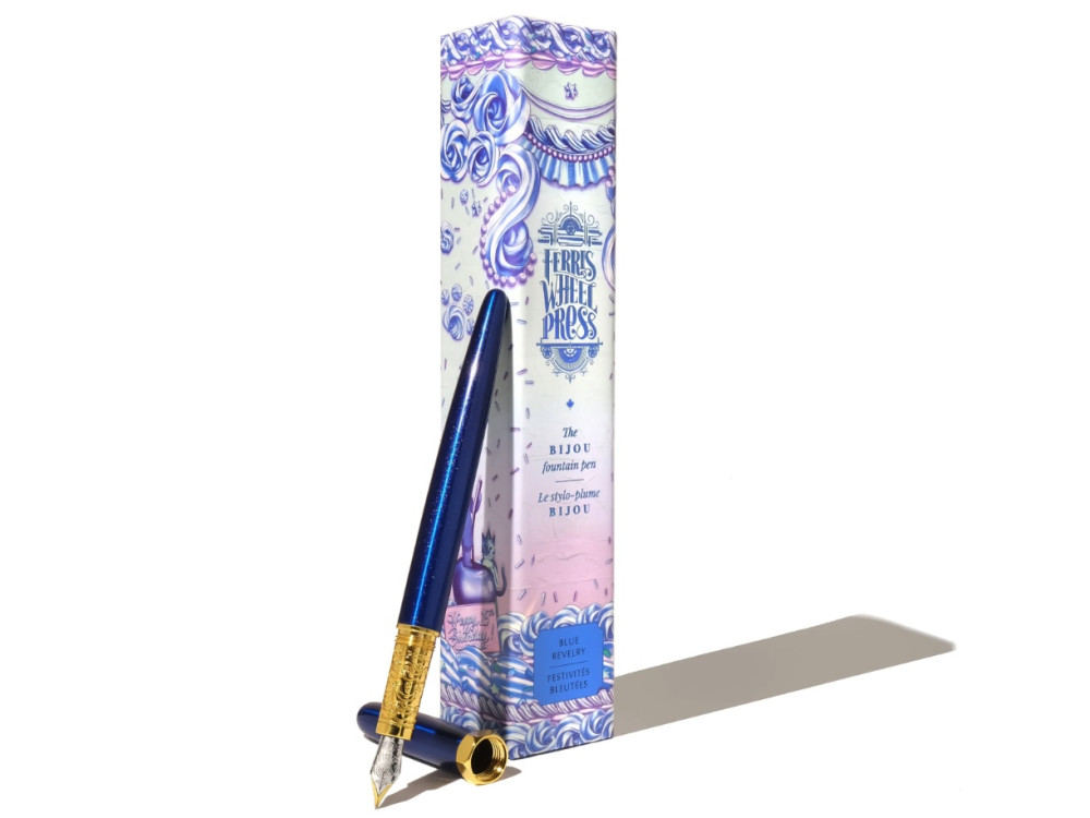 Bijou Limited Edition Fountain Pen - Ferris Wheel Press - Blue Revelry, F