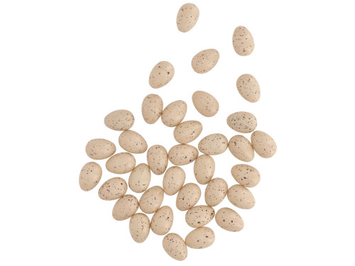 Easter eggs - cream, 2,5 cm, 36 szt.