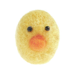 Felt Chick - 3,5 x 2,6 x 2,8 cm