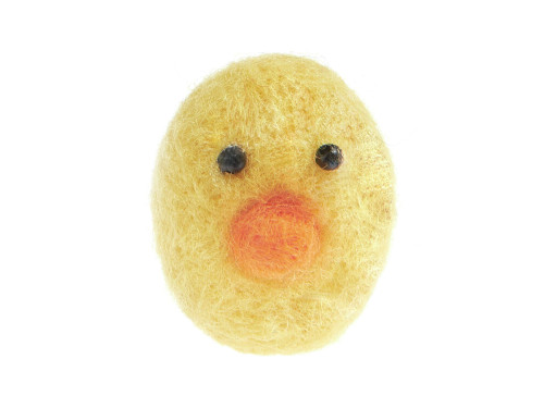 Felt Chick - 3,5 x 2,6 x 2,8 cm