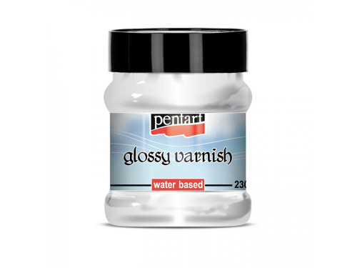 Aqua varnish - Pentart - glossy, 230 ml
