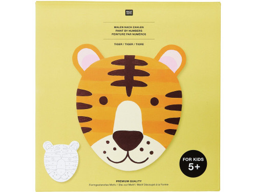Zestaw do malowania po numerach - Rico Design - Tiger