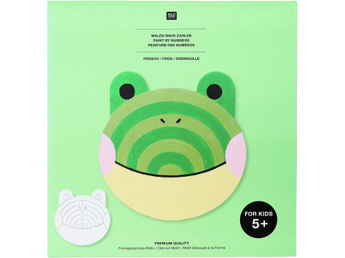 Set for painting by numbers - Rico Design - Frog