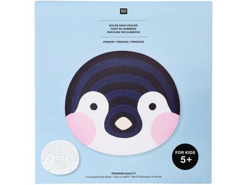 Zestaw do malowania po numerach - Rico Design - Penguin