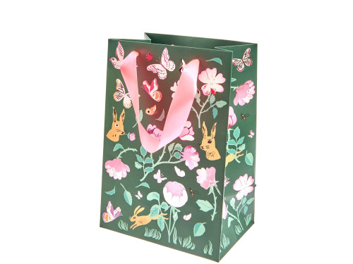 Paper gift bag Spring Meadow - Rico Design - 18 x 26 x 12 cm