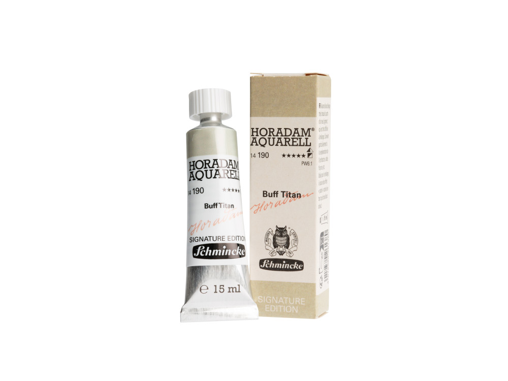 Horadam Aquarell watercolor paint - Schmincke - 190, Buff Titan 190, 15 ml
