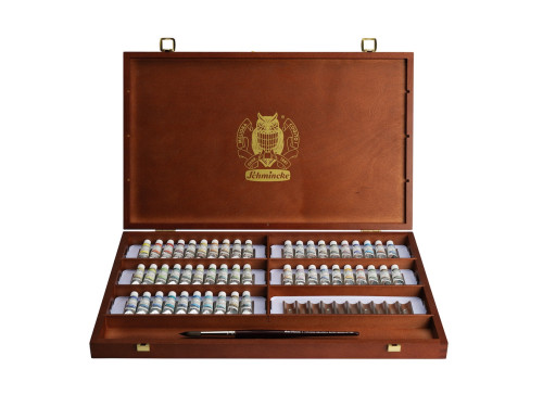 Zestaw akwareli Horadam Aquarell Super Granulating - Schmincke - 50 kolorów x 5 ml