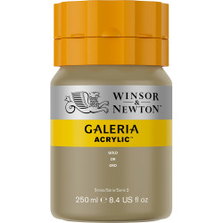 Acrylic paint Galeria - Winsor & Newton - 283, Gold, 250 ml