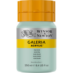 Acrylic paint Galeria - Winsor & Newton - 435, Pale Olive, 250 ml