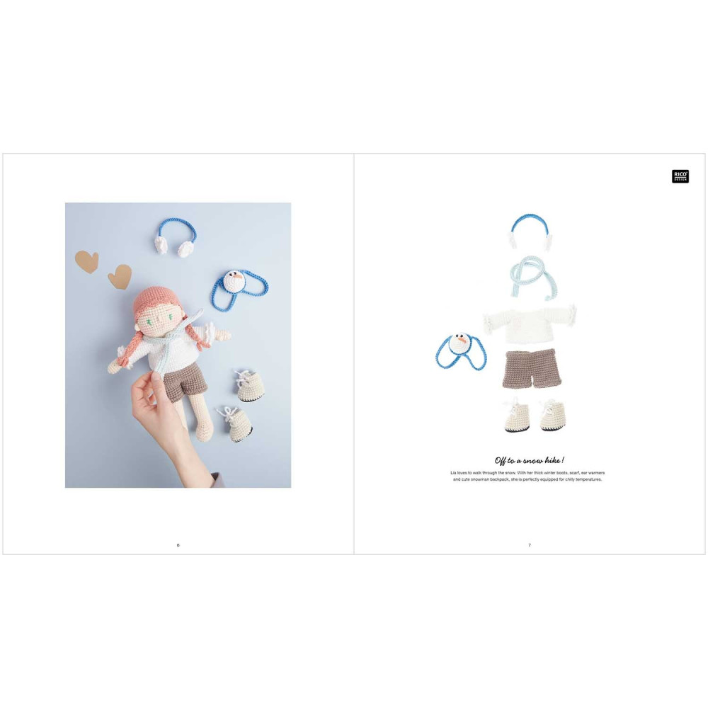 Booklet, instructions Ricorumi - Rico Design - Dollies