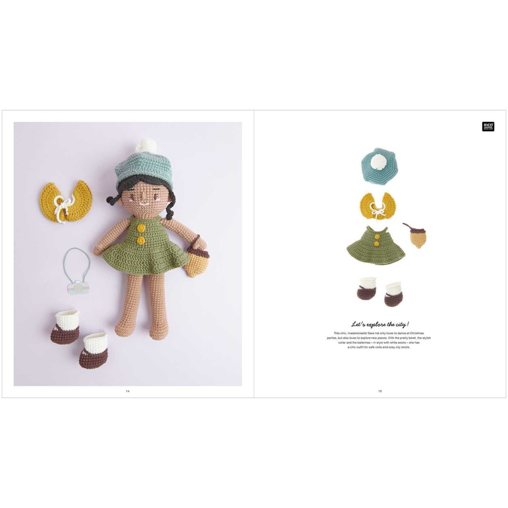 Booklet, instructions Ricorumi - Rico Design - Dollies