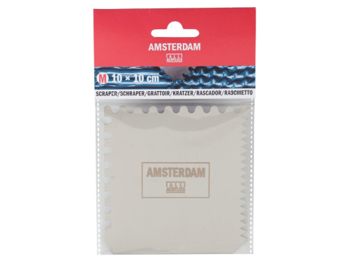 Metal scraper - Amsterdam - 10 x 10 cm