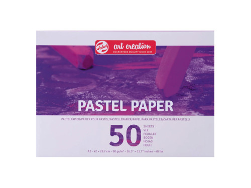 Pastel paper A3 - Talens Art Creation - plain, 90 g/m2, 50 sheets