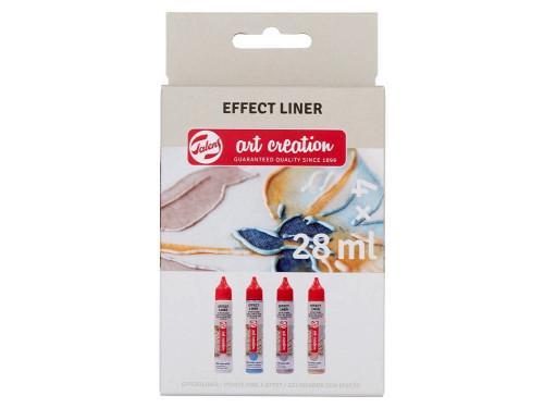 Zestaw konturówek Relief Effect Specialties - Talens Art Creation - 4 x 28 ml