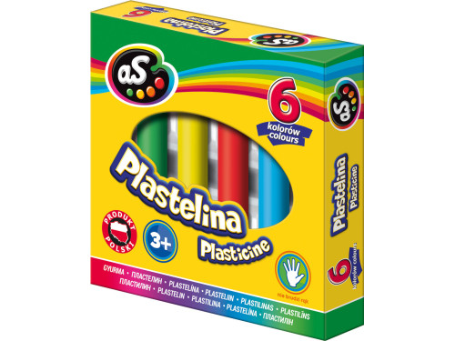 School plasticine - Astra - 6 pcs.