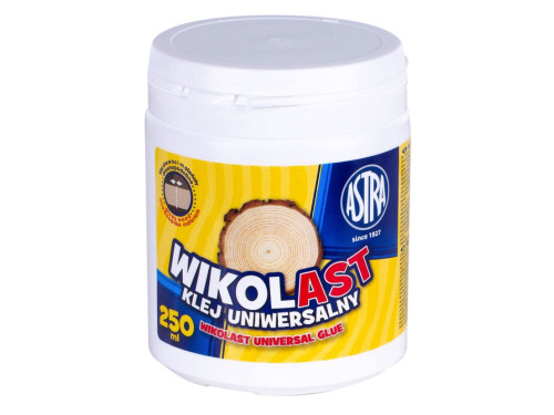 Klej uniwersalny Wikolast - Astra - transparentny, 250 ml