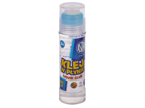 Klej szkolny w płynie z aplikatorem - Astra - 125 ml