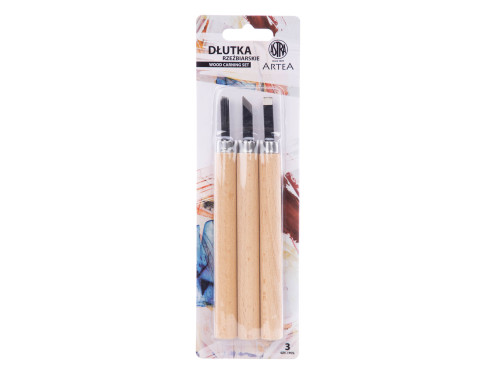 Wood carning set Artea - Astra - 3 pcs.